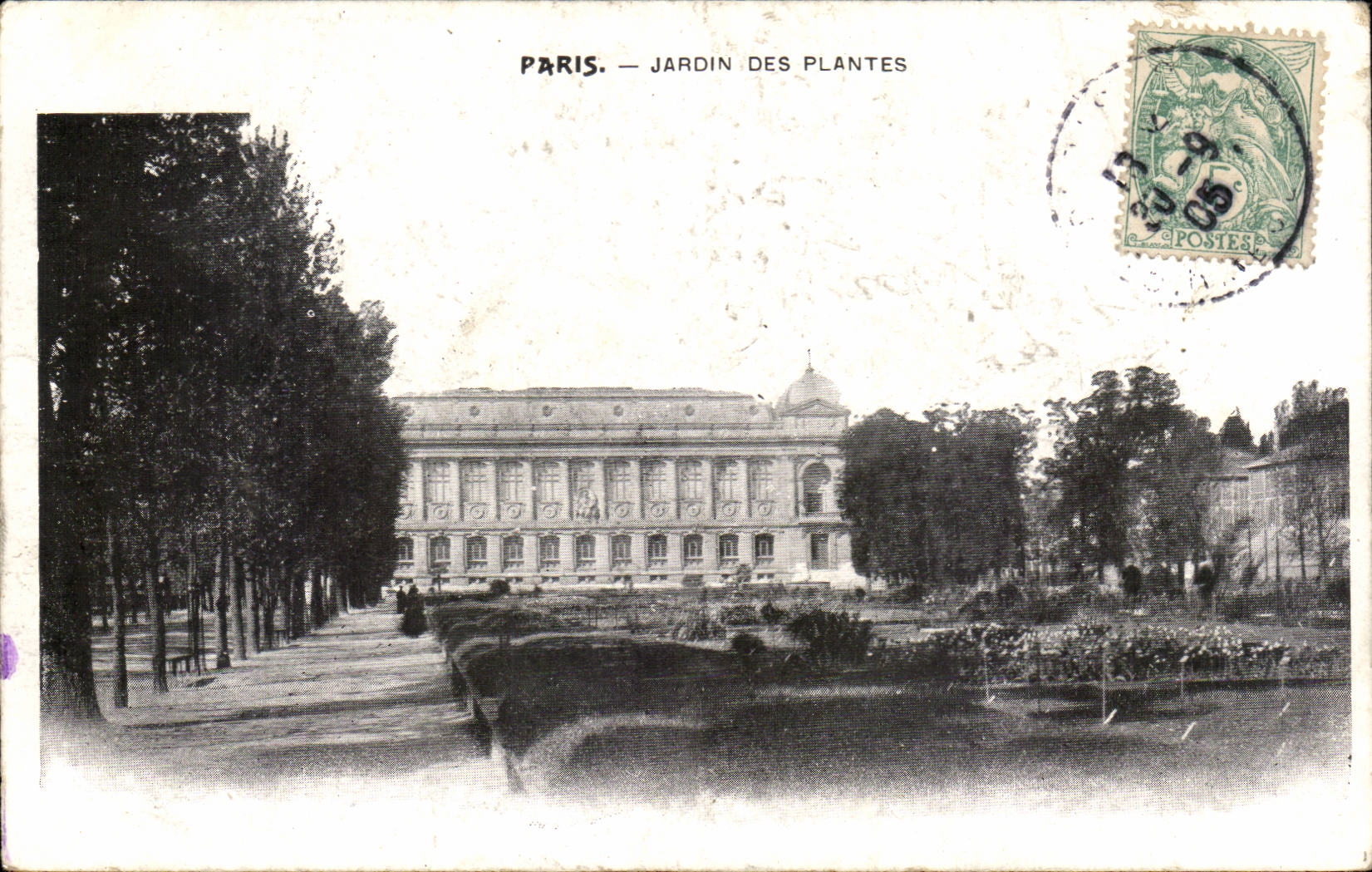 Paris - 5 - Botanical garden - CPA
