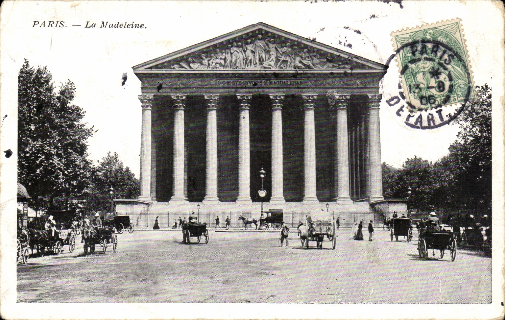 Paris - 8 - the Madeleine - CPA