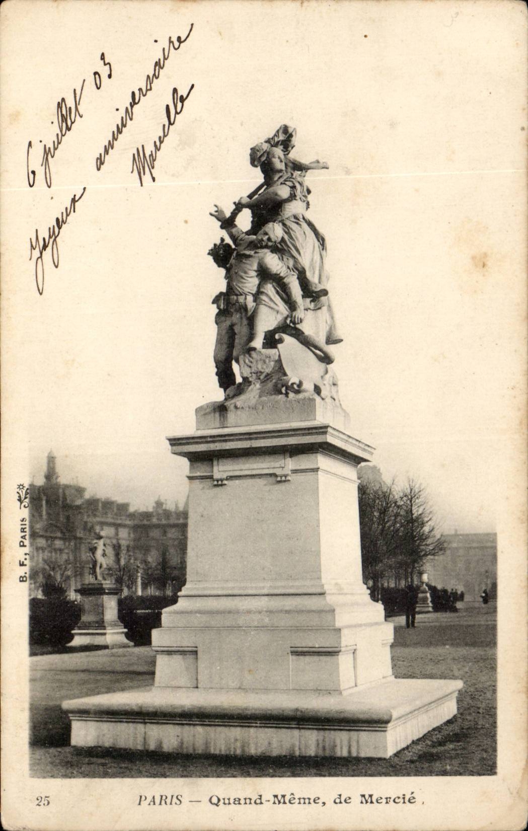 Paris - Quand Meme de Mercle - CPA