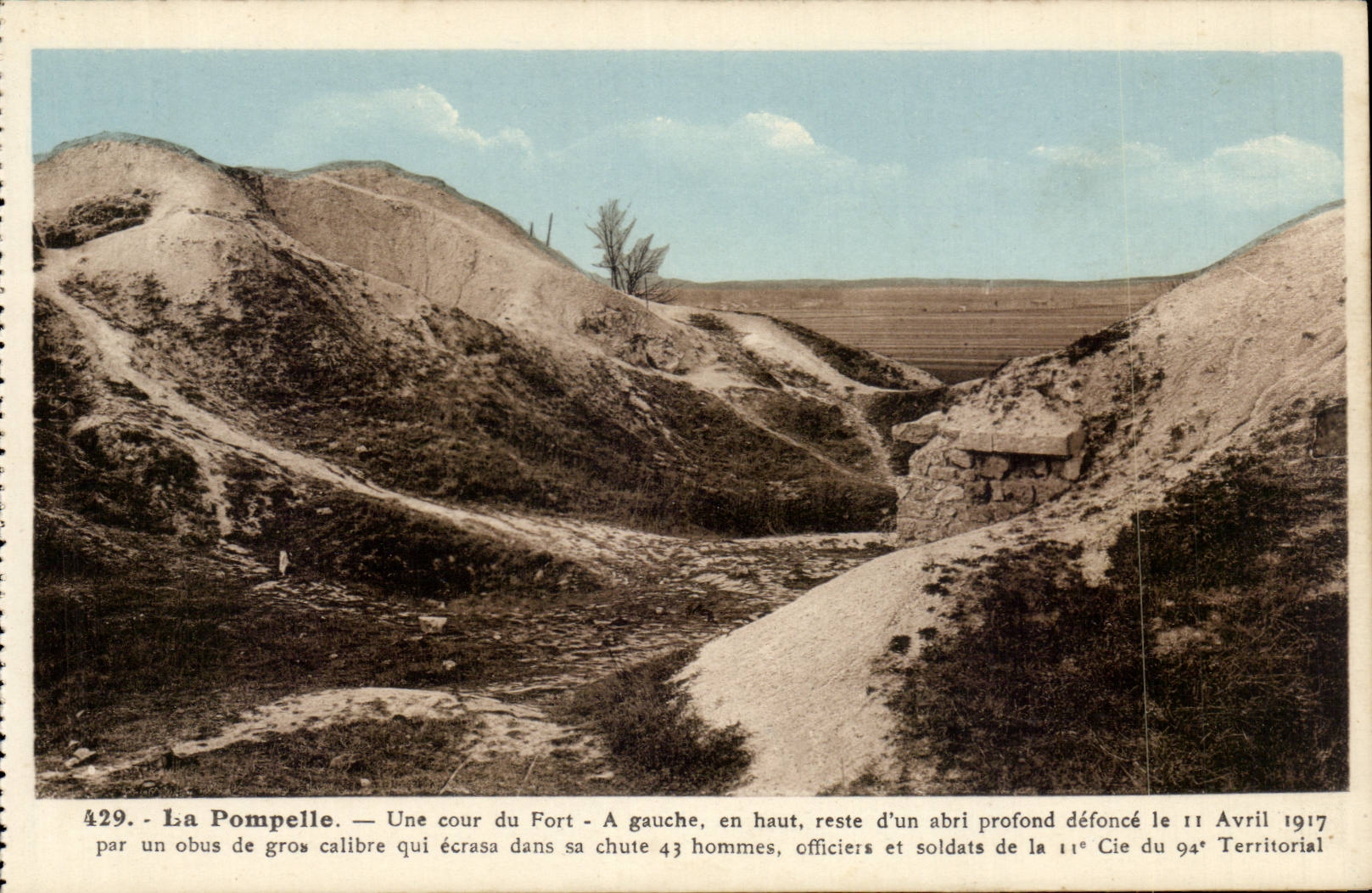 Pompelle - a Court of Fort - CPA