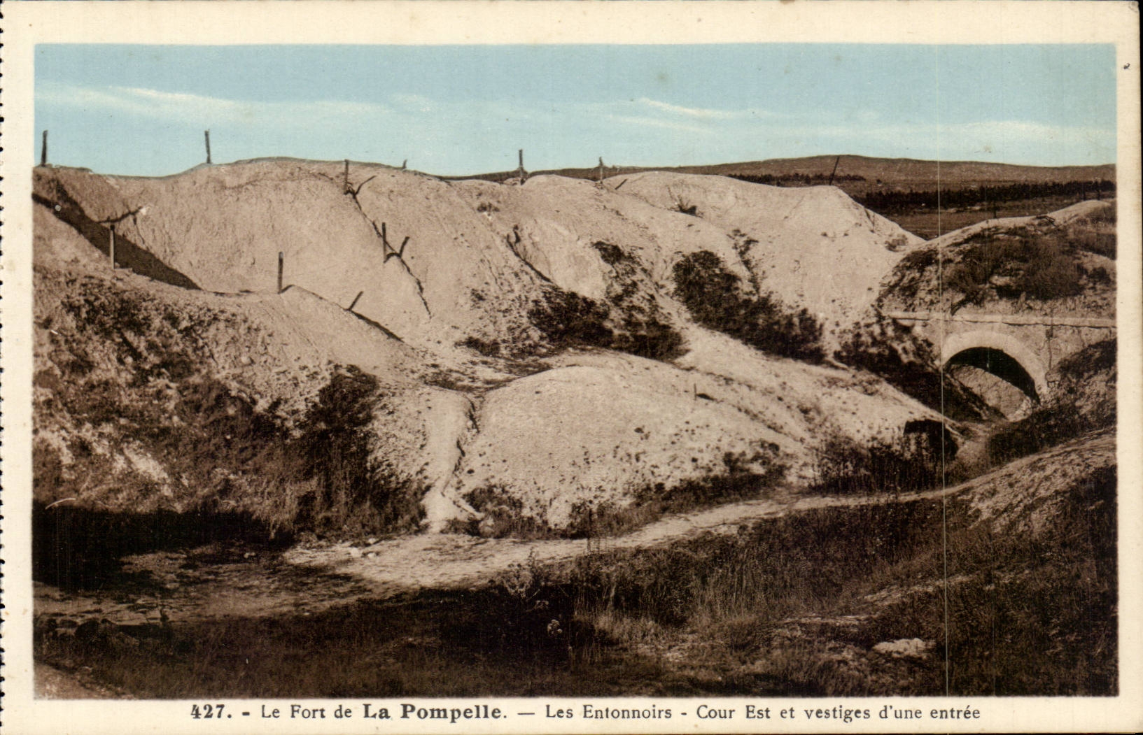 Pompelle - Fort - Funnels - Court Is and vestiges of one Entering - CPA