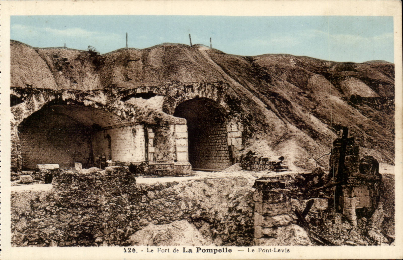 Pompelle - the Levis Bridge - CPA