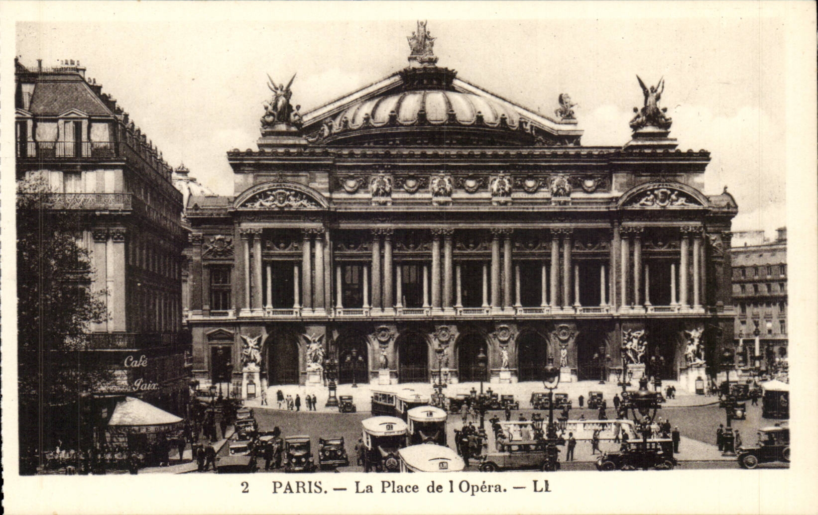 Paris - 9 - La Place de l'Opera CPA