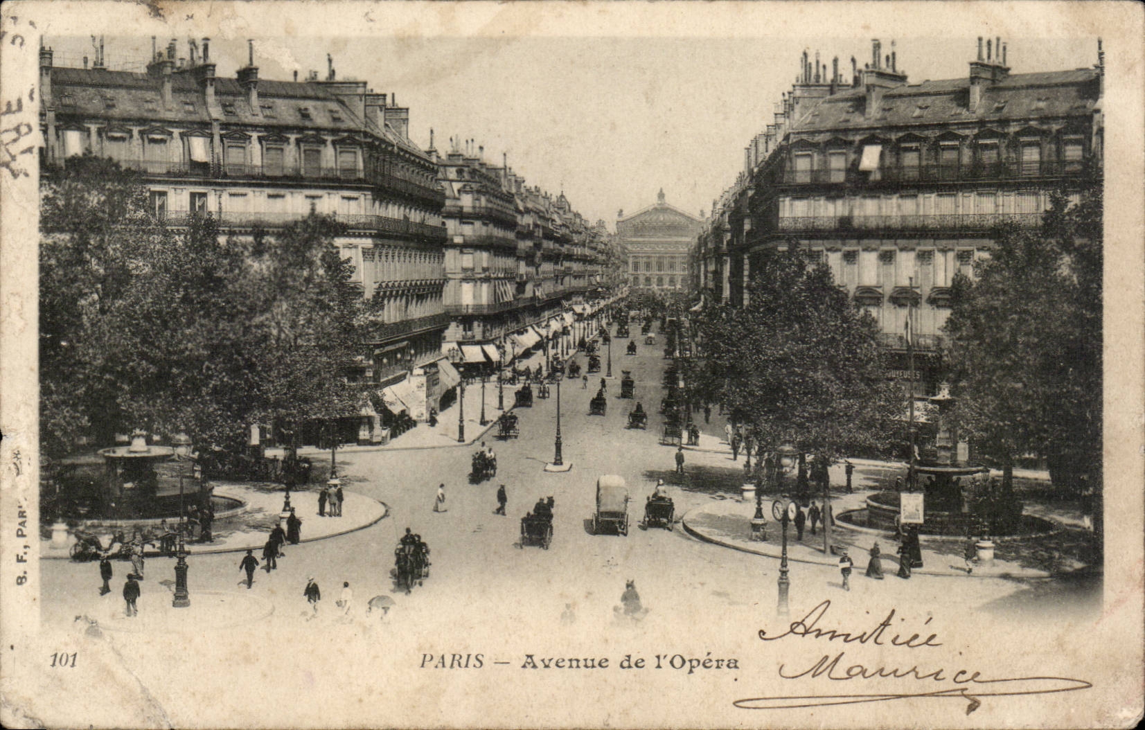 Paris - 9 - Avenue de l'Opera - CPA 