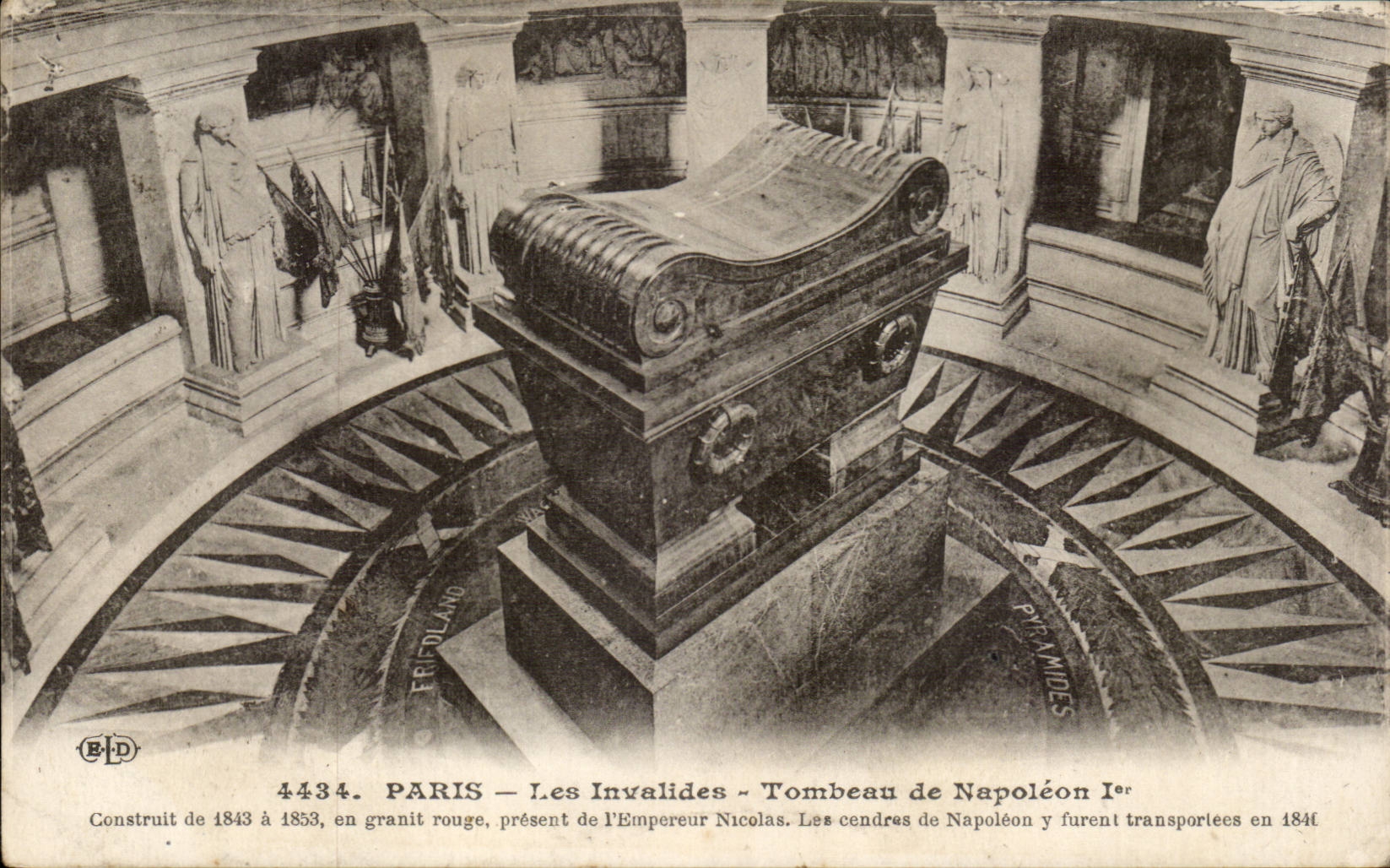 Paris - 7 - the Tomb of Napoleon 1 - Invalides - CPA