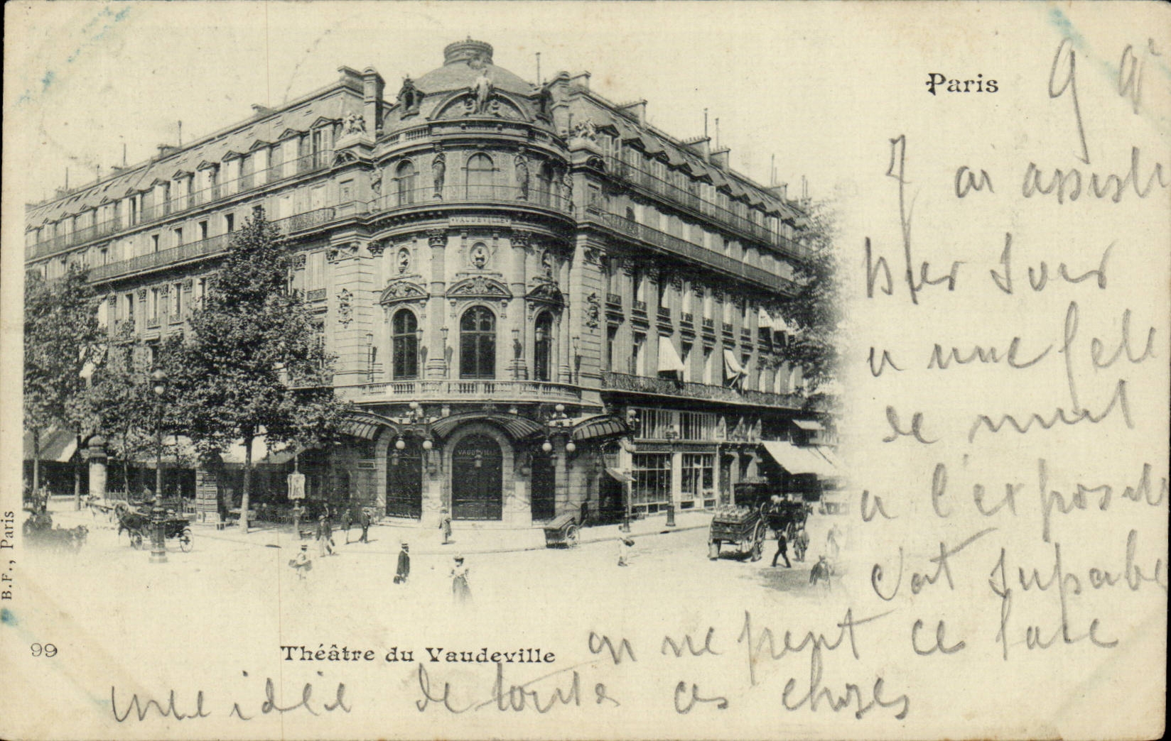 Paris - 3 - Theater of Light comedy CPA