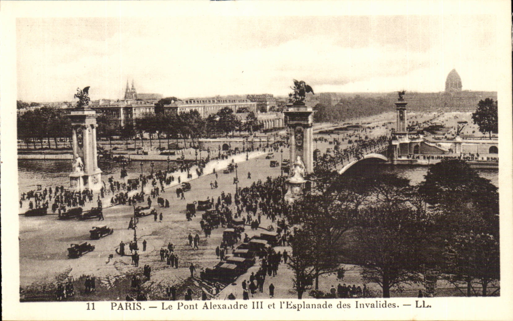 Paris - 7 - the Bridge Alexandre IIIet Esplandade of Invalides - CPA