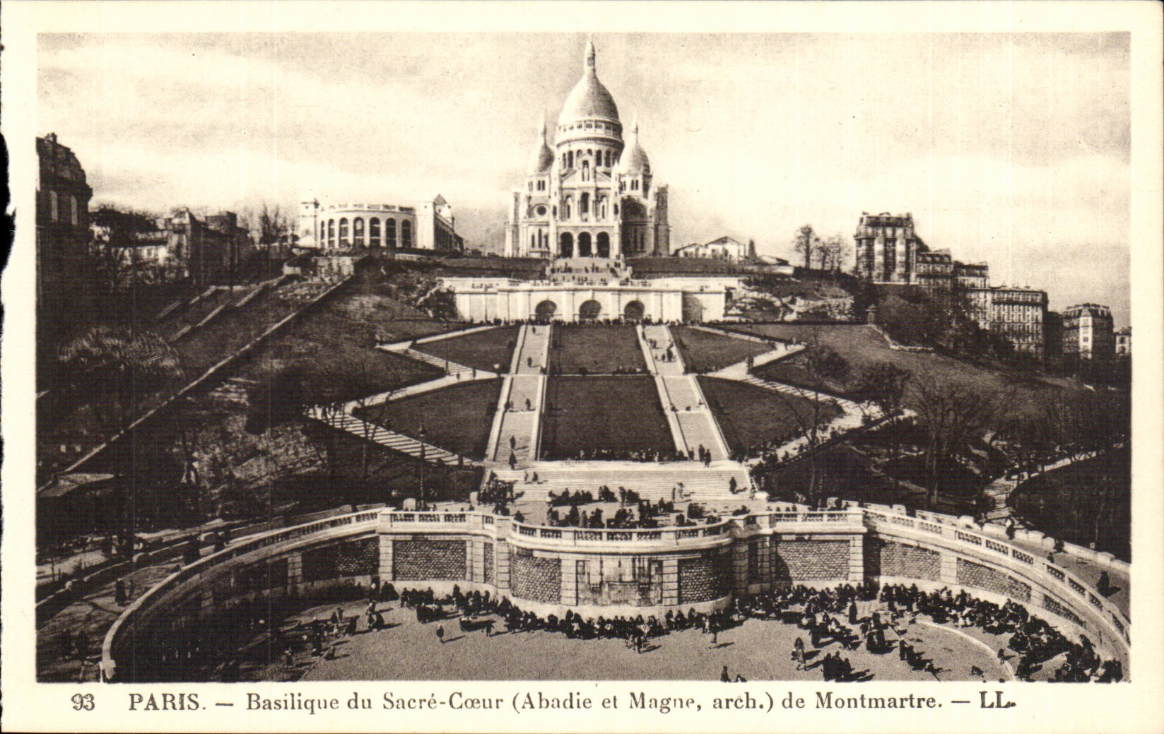 Paris - 18 - Basilique du Sacre Coeur - Montmartre - CPA