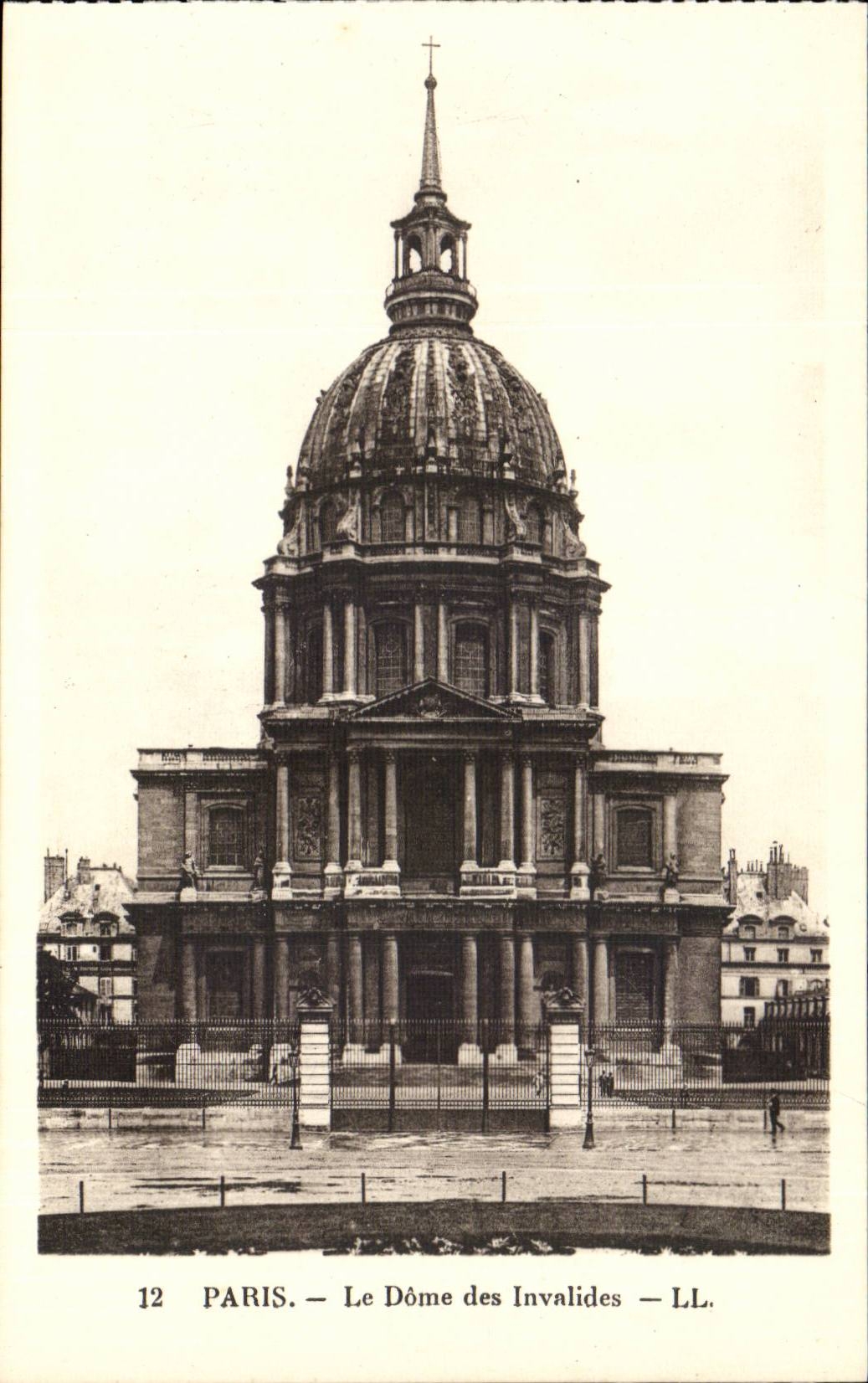 Paris - 17 - the Dome of Invalides - CPA
