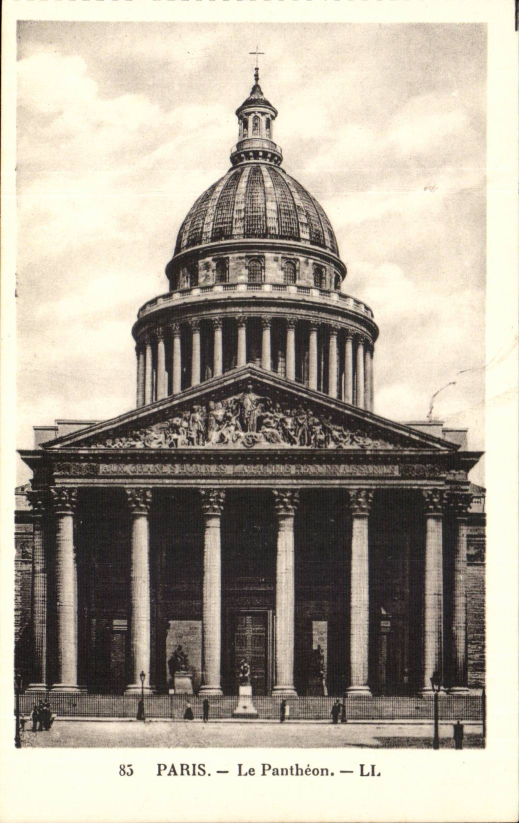 Paris - 5 - the Pantheon - CPA