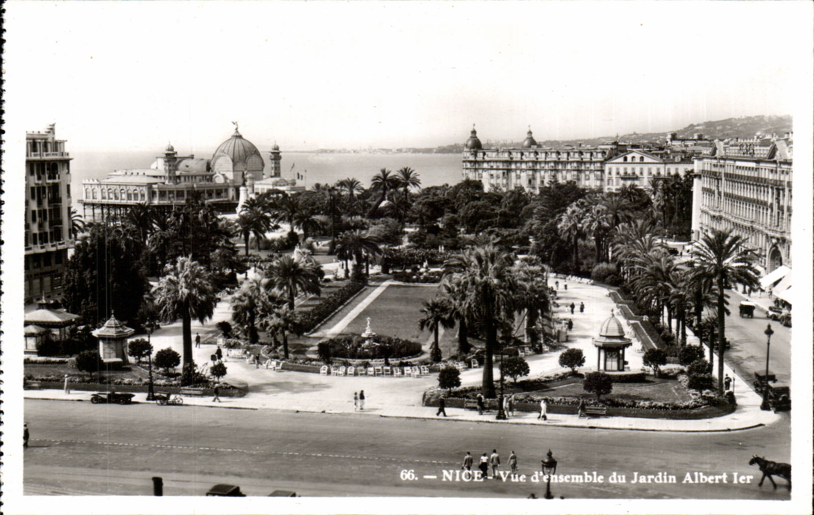 Nettes - Gesamtabbildung des Garden Albert I - - CPA