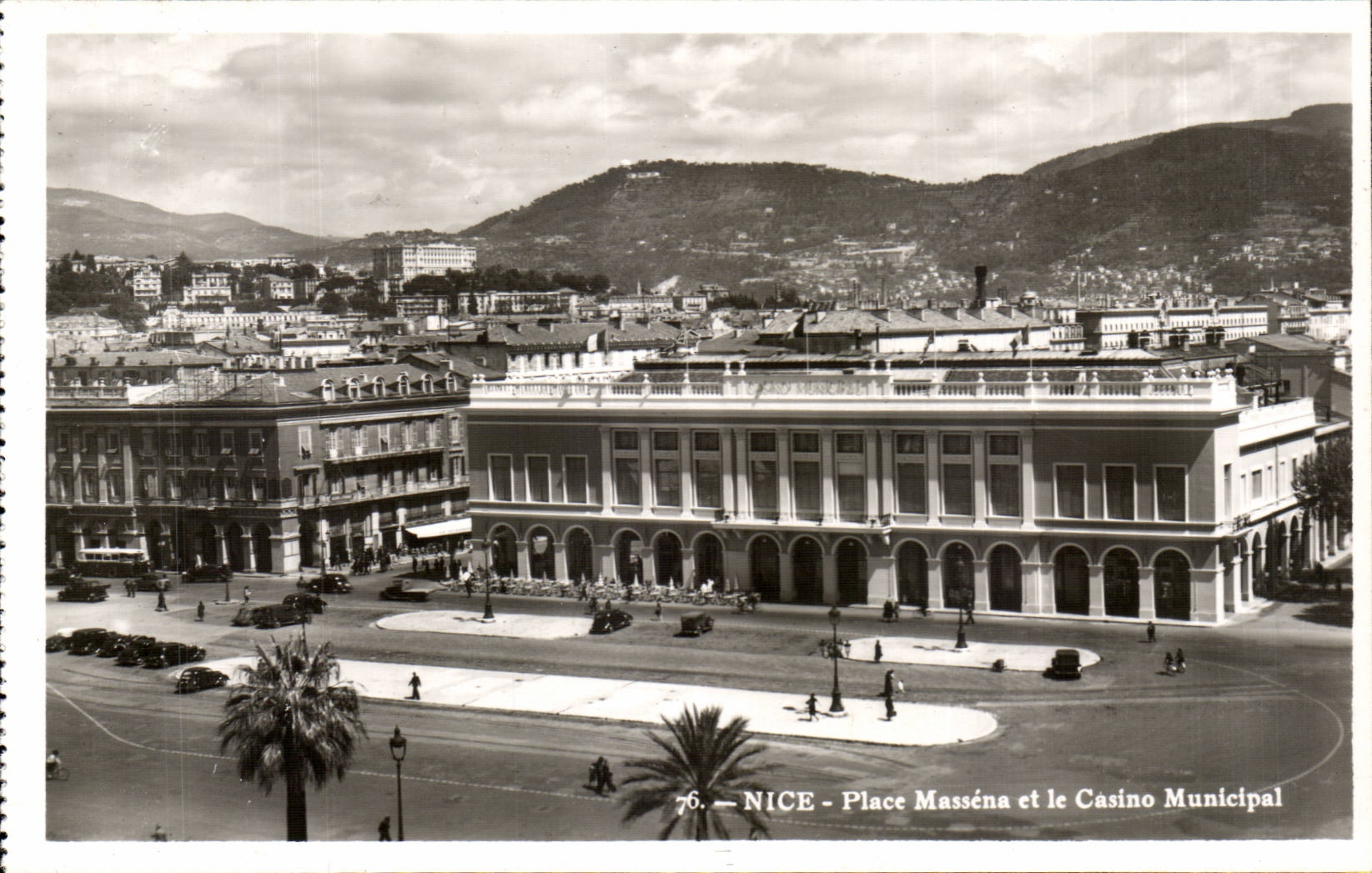 Nettes - Massena und das stadtische Kasino setzen - CPA