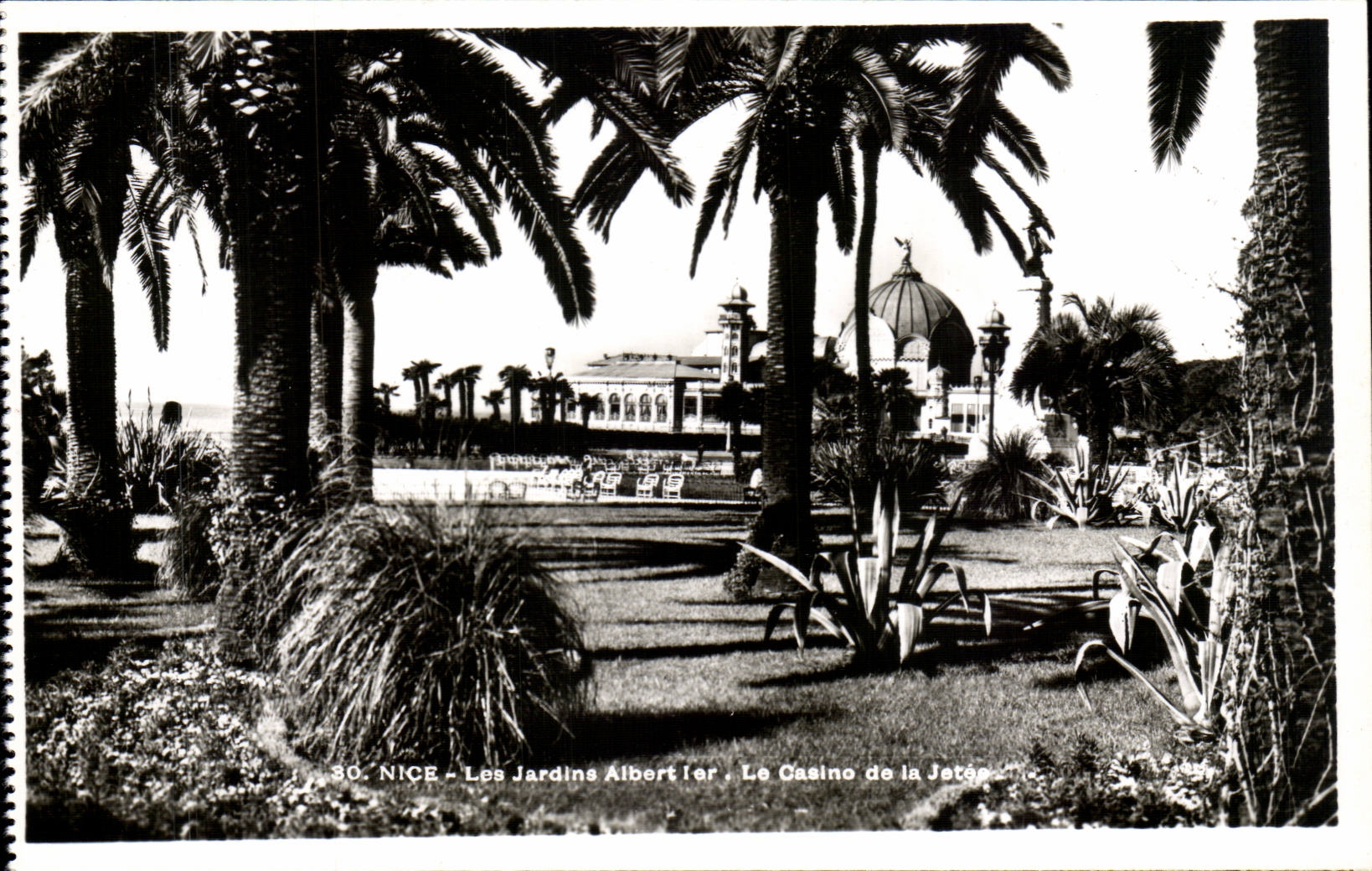 Nett - das <>Gardens Albert</> I - das Kasino und der Pier - CPA