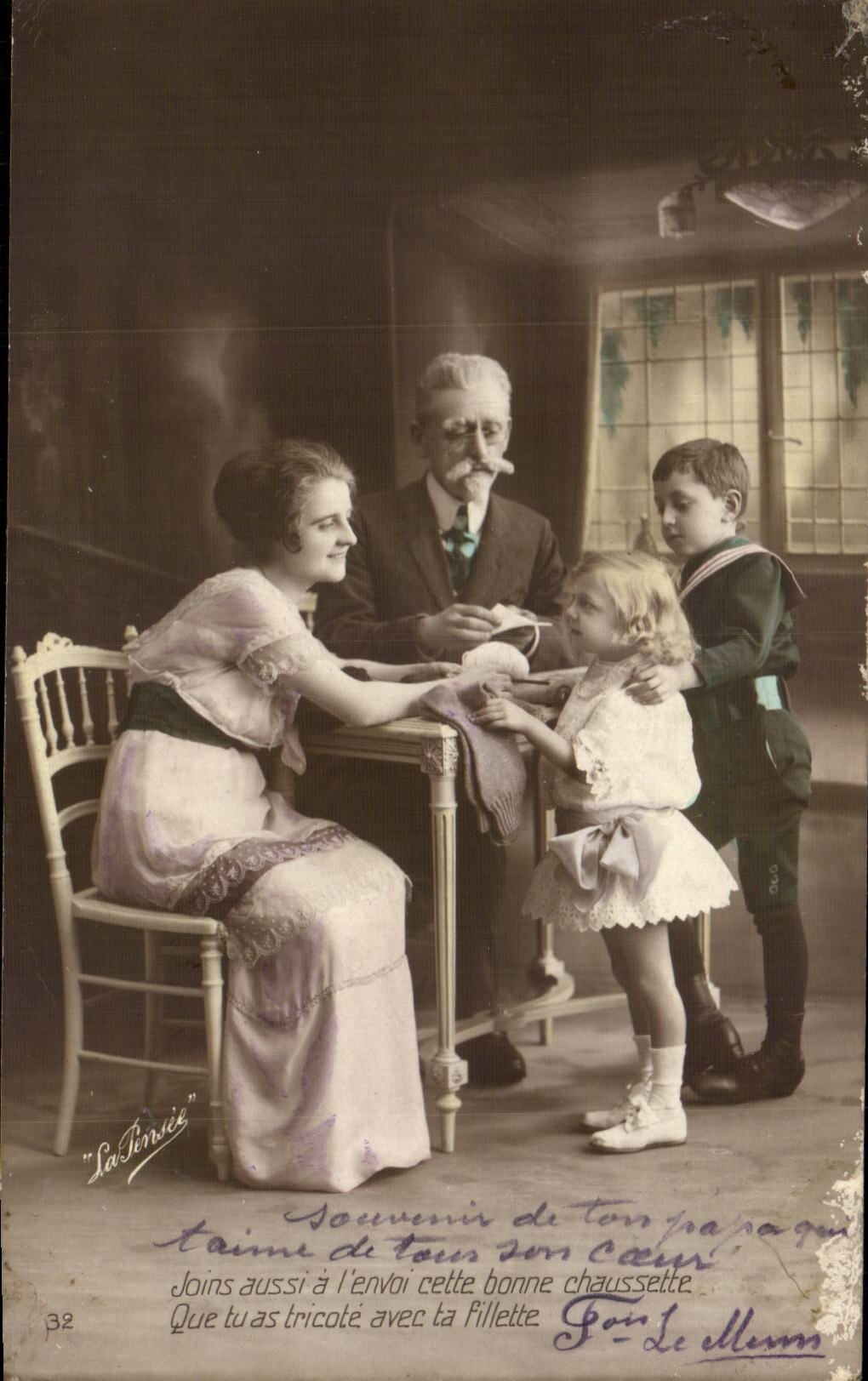 Fantasy - Children - Two Sweet Children - CPA -