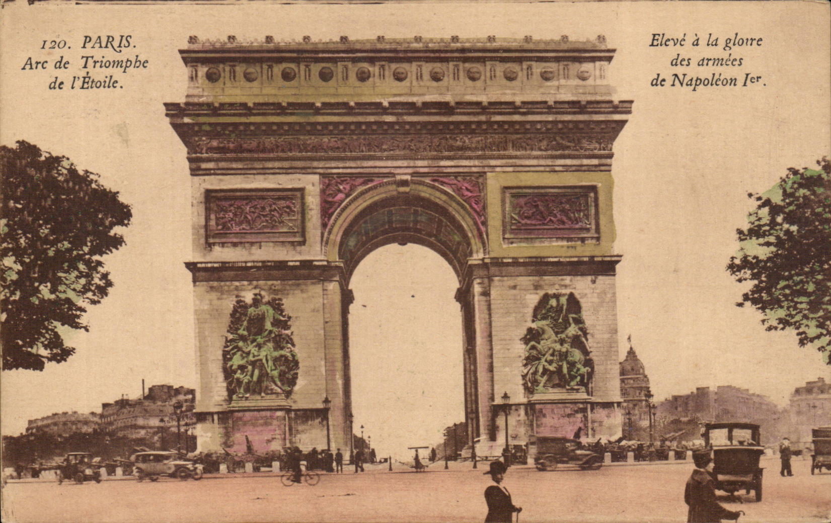 Paris - 8 - Arc de Triomphe of Etoile I - CPA