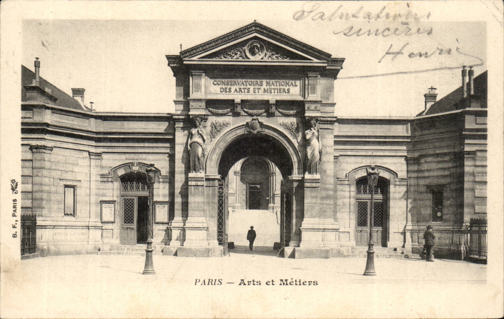 Paris - 3 - Arts and Trades - CPA