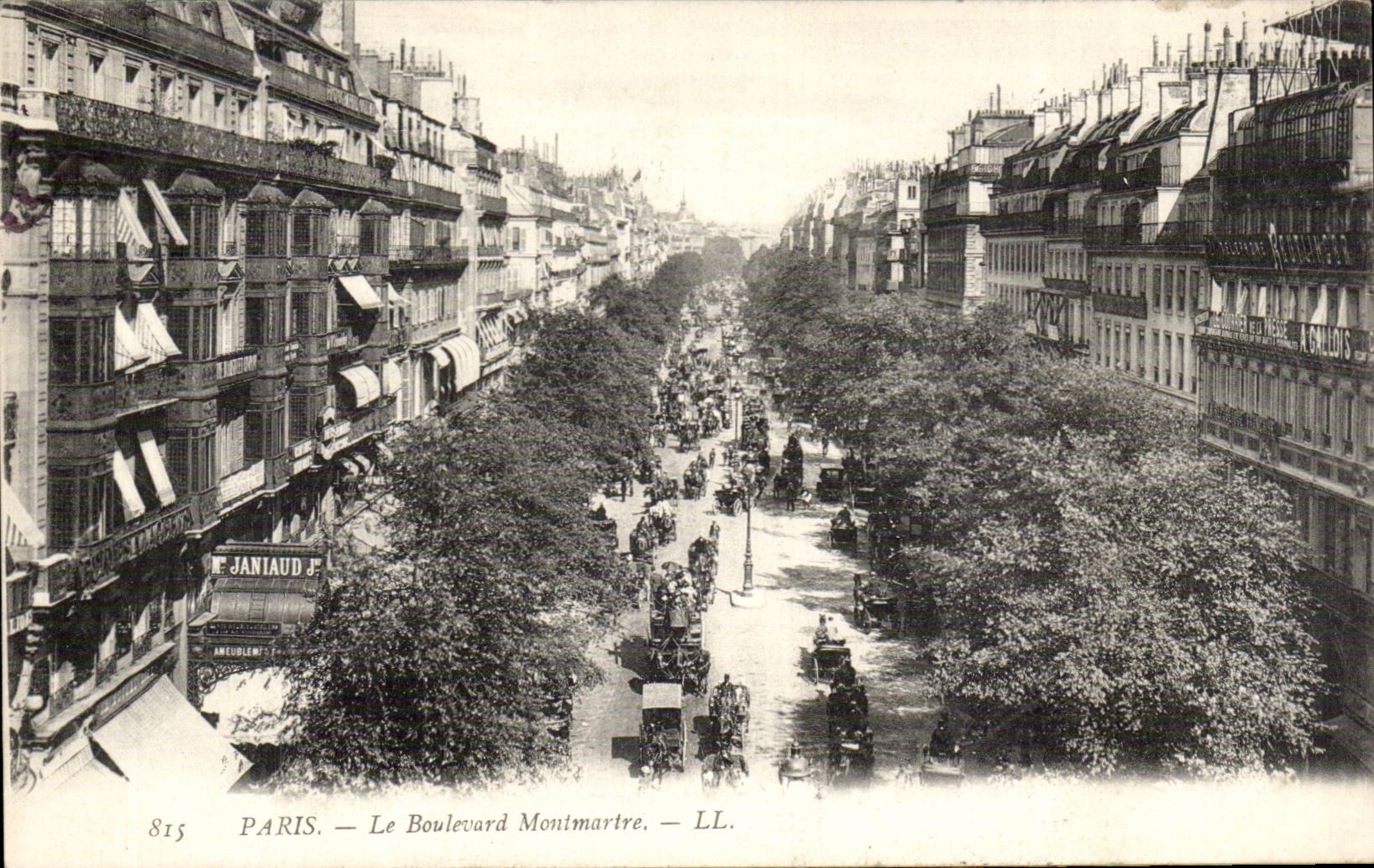 Paris - 18 - Le Boulevard Montmartre - CPA