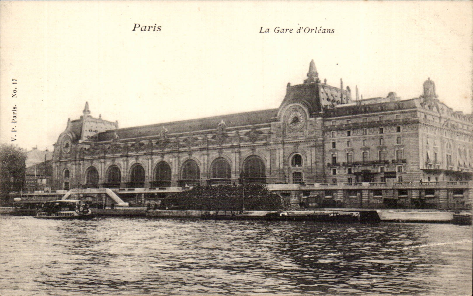 Paris - 14 - Train station of Orleans - CPA