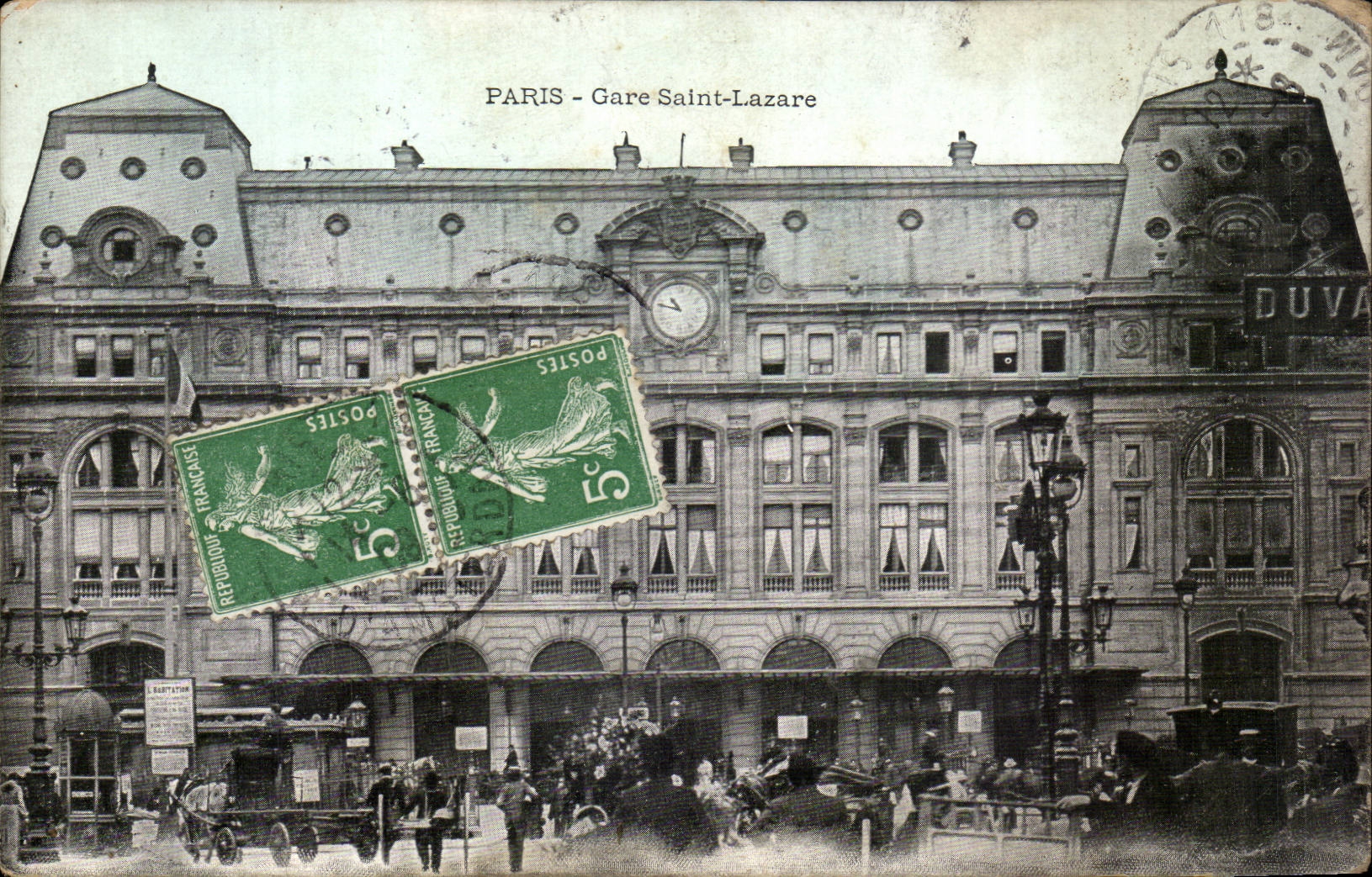 Paris - 8 - Station St Lazare - CPA