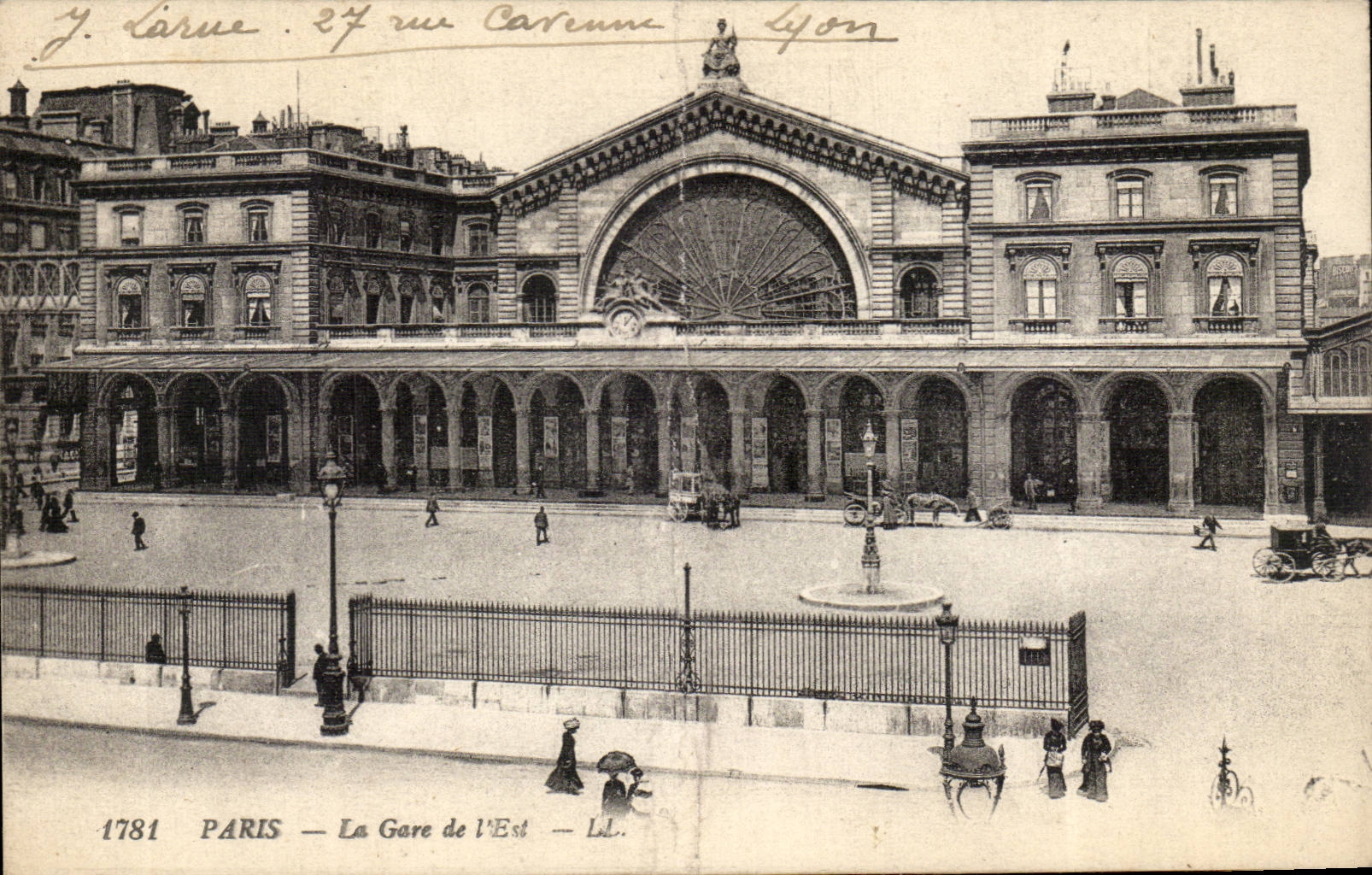 Paris - 10 - Station of the East - CPA