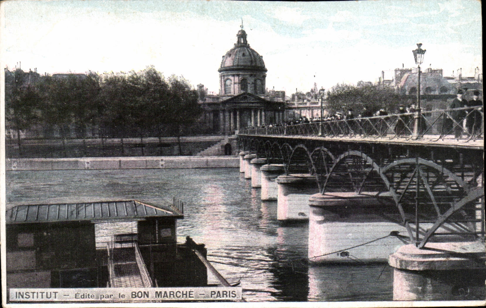 Paris - L'Institut - edite par le Bon Marche - CPA