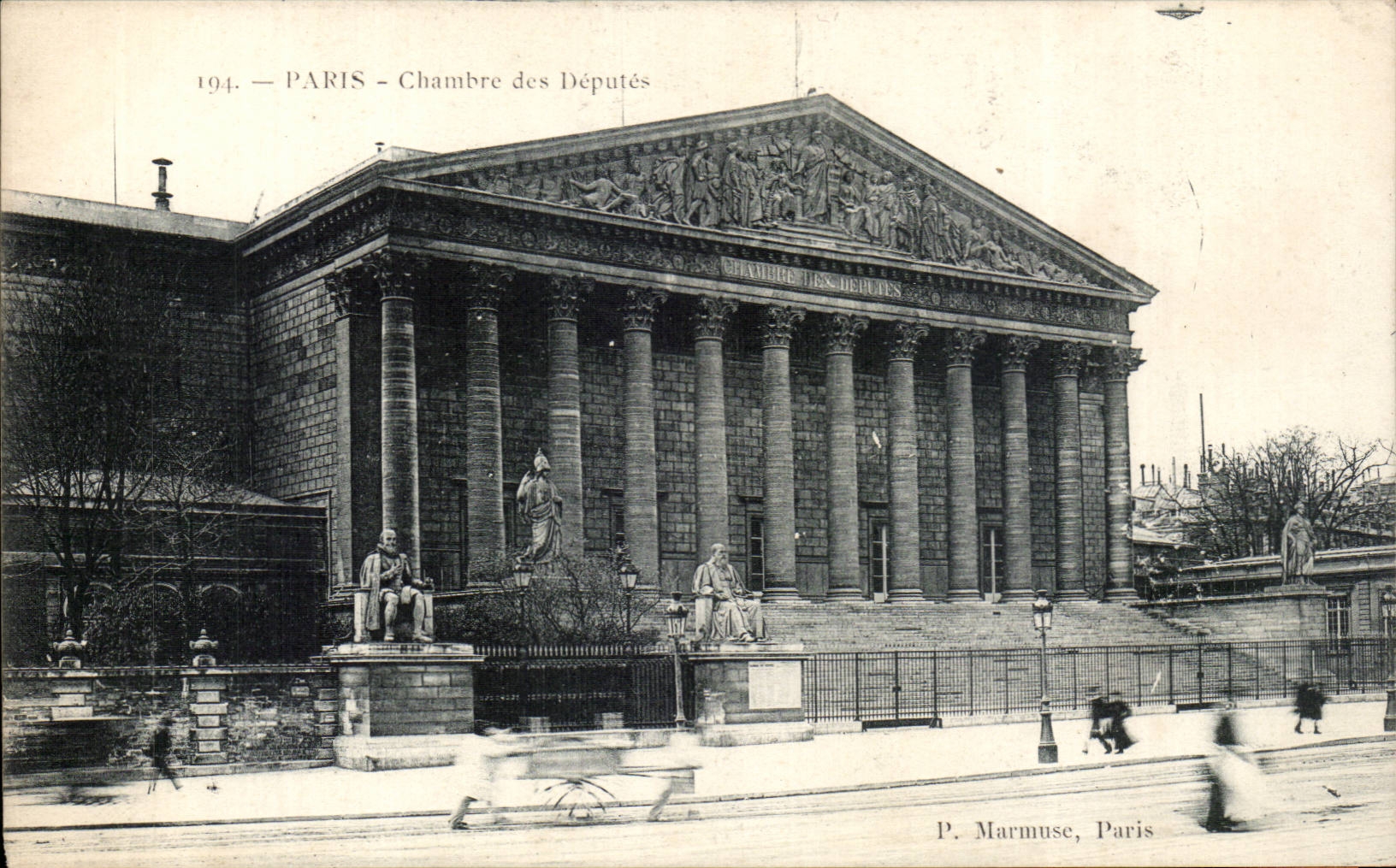 Paris - 1 - Chambre des Deputes - CPA