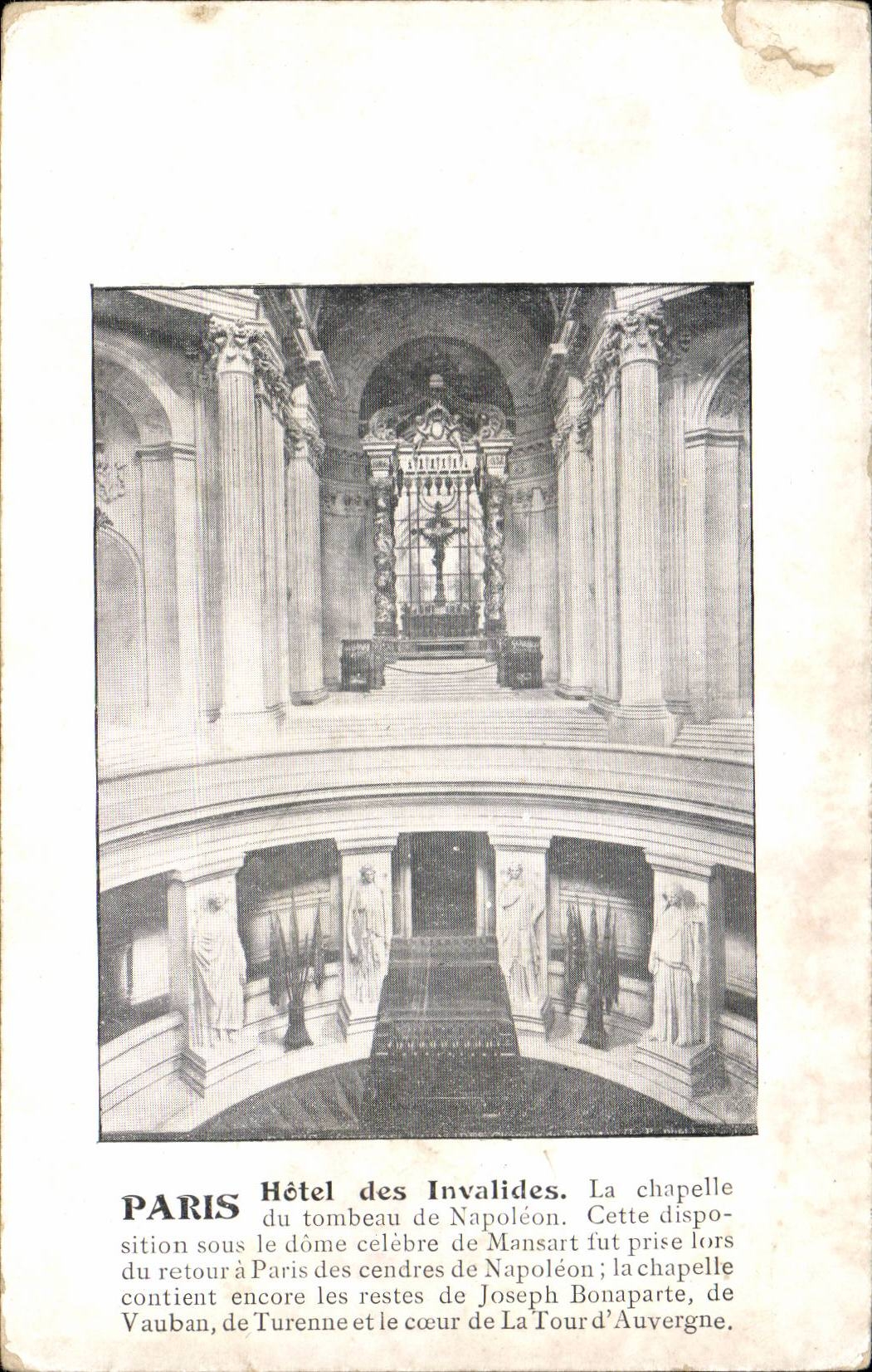 Paris - 7 - Hotel of Invalides - CPA