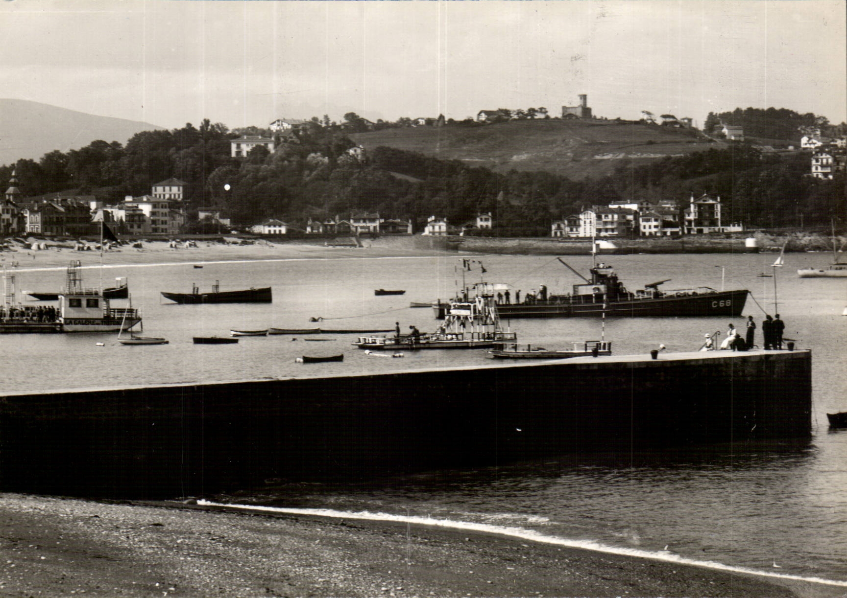 Saint Jean de Luz - Paquebot - steamer - CPA