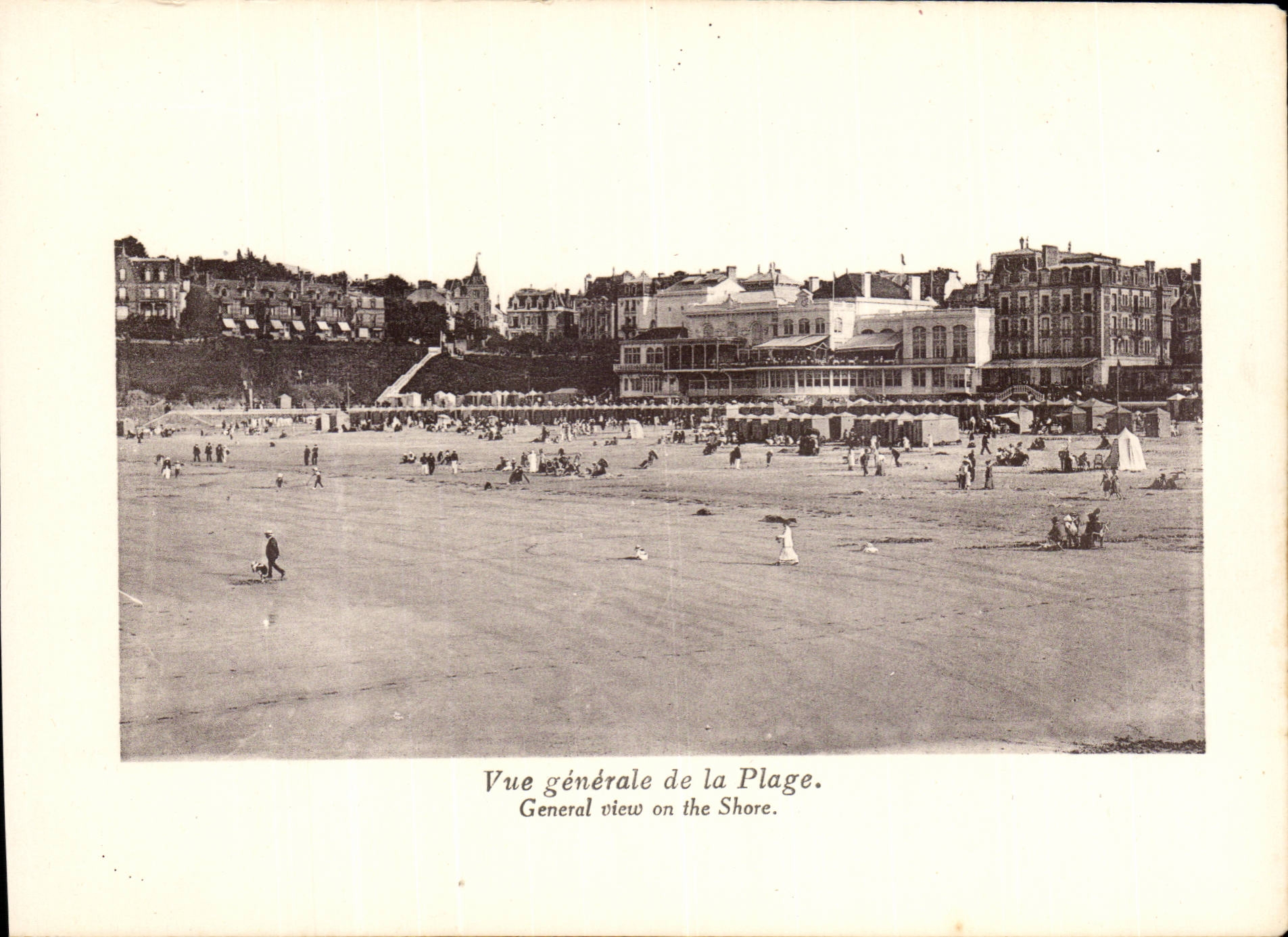 Dinard View of the beach