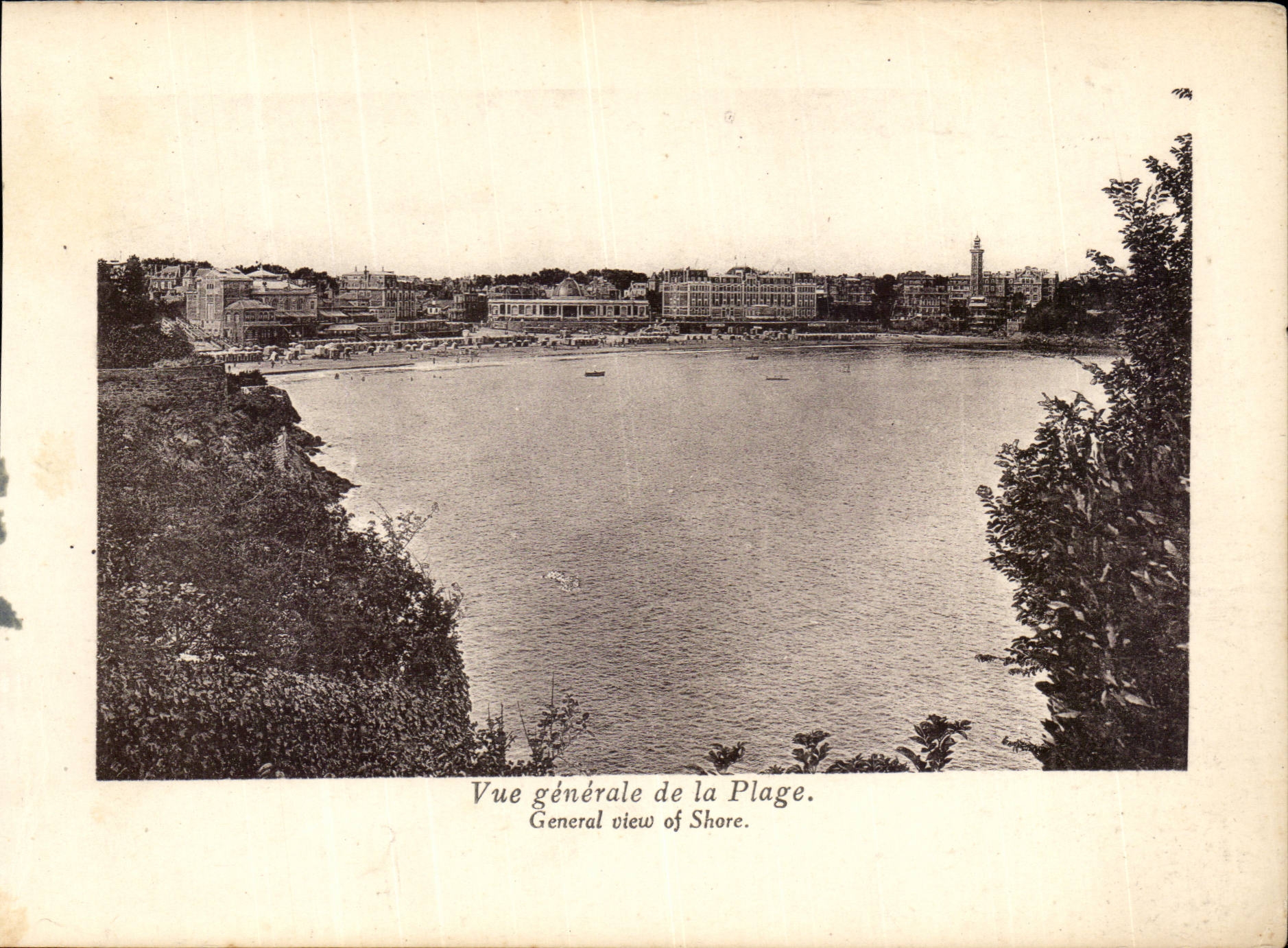 Dinard CPA View of the beach