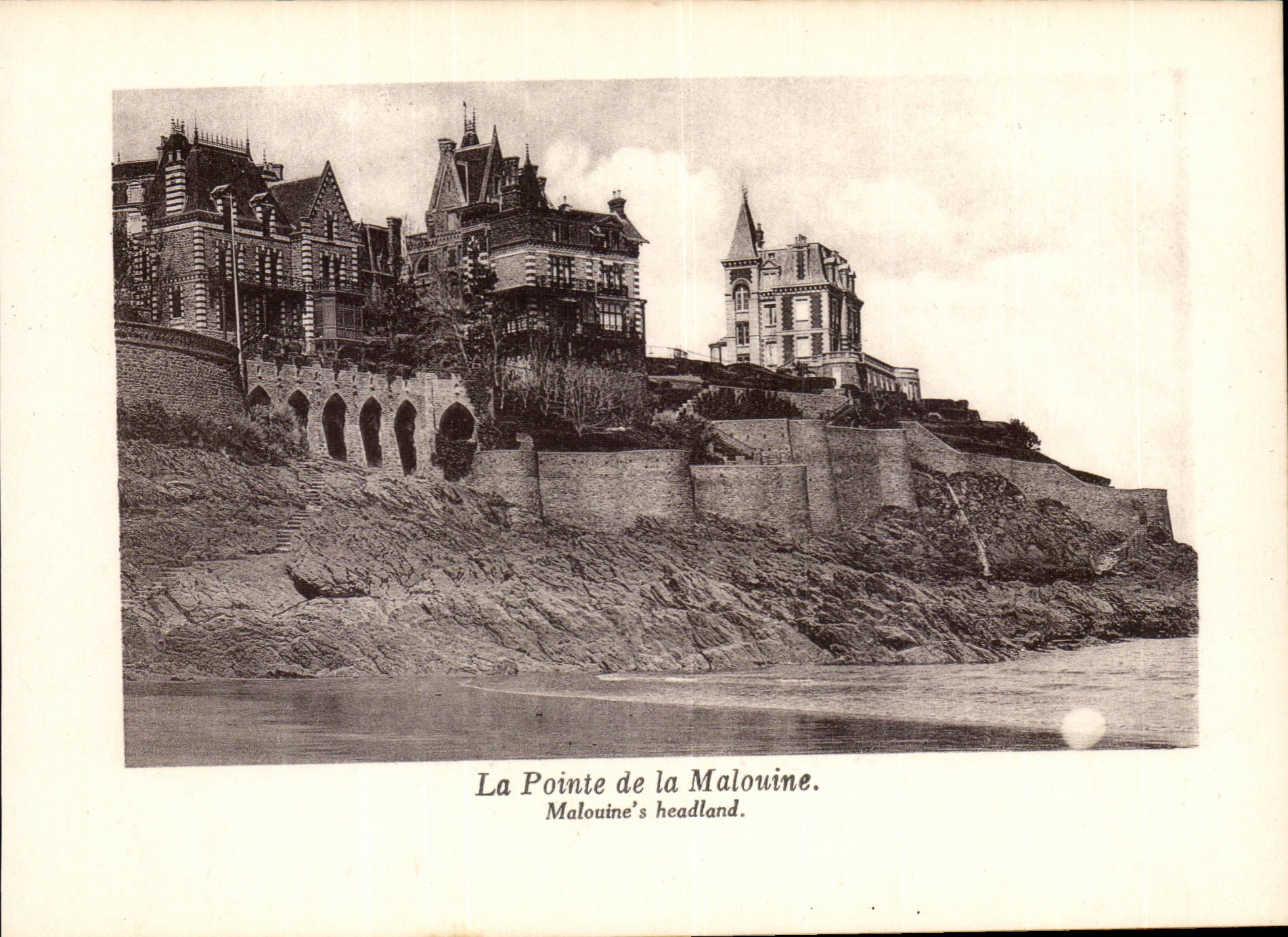 Dinard CPA the point of the Inhabitant of Saint Malo