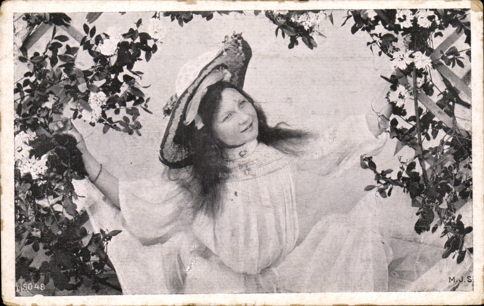 Fantasy - Child - Girl - Little girl dance hall - CPA