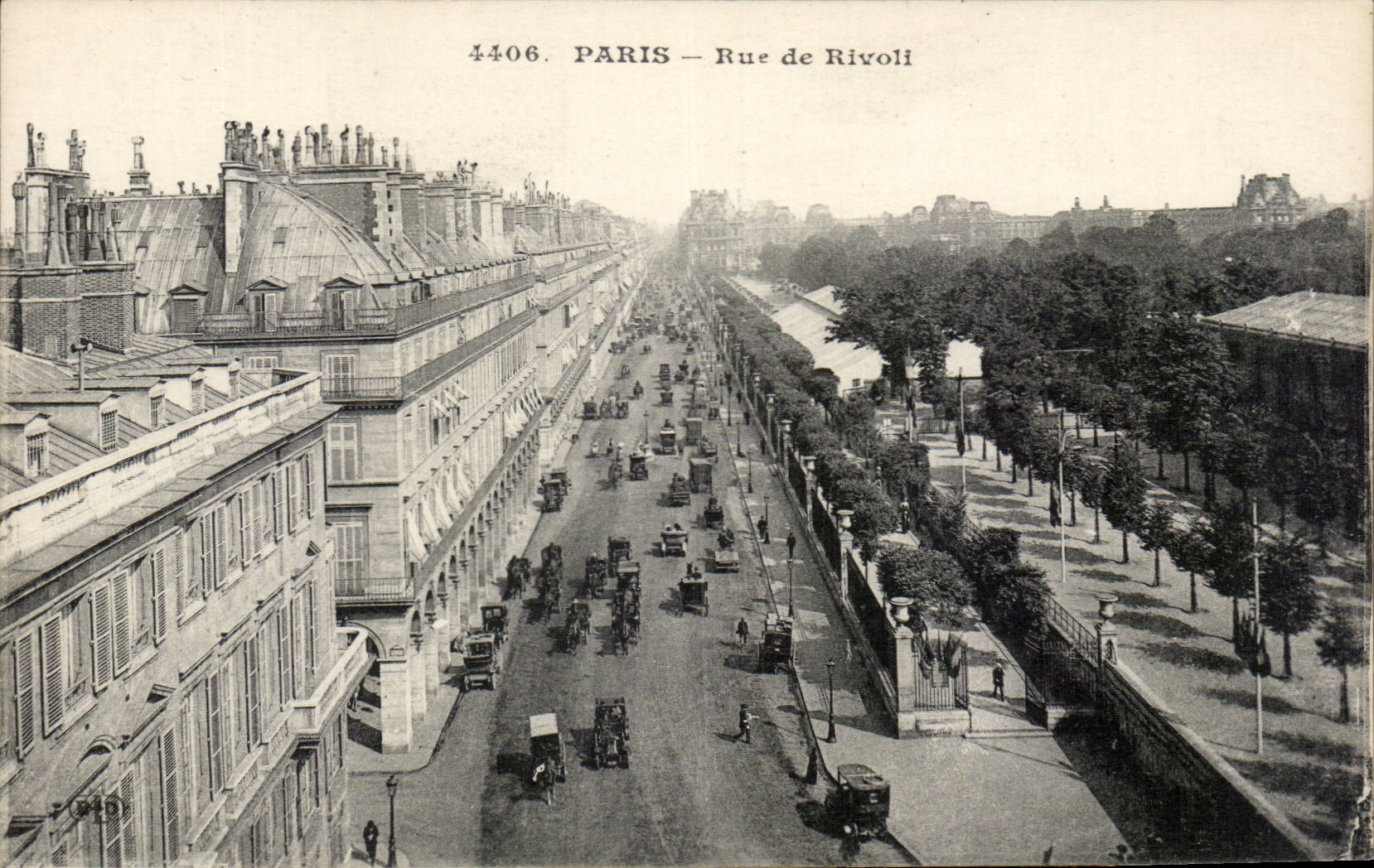 Paris - 1 - Rue de Rivoli - CPA