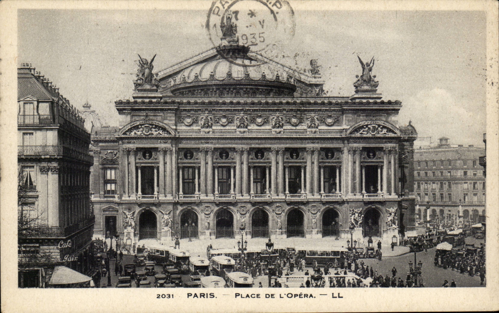 Paris - 9 - Place de l'Opera CPA