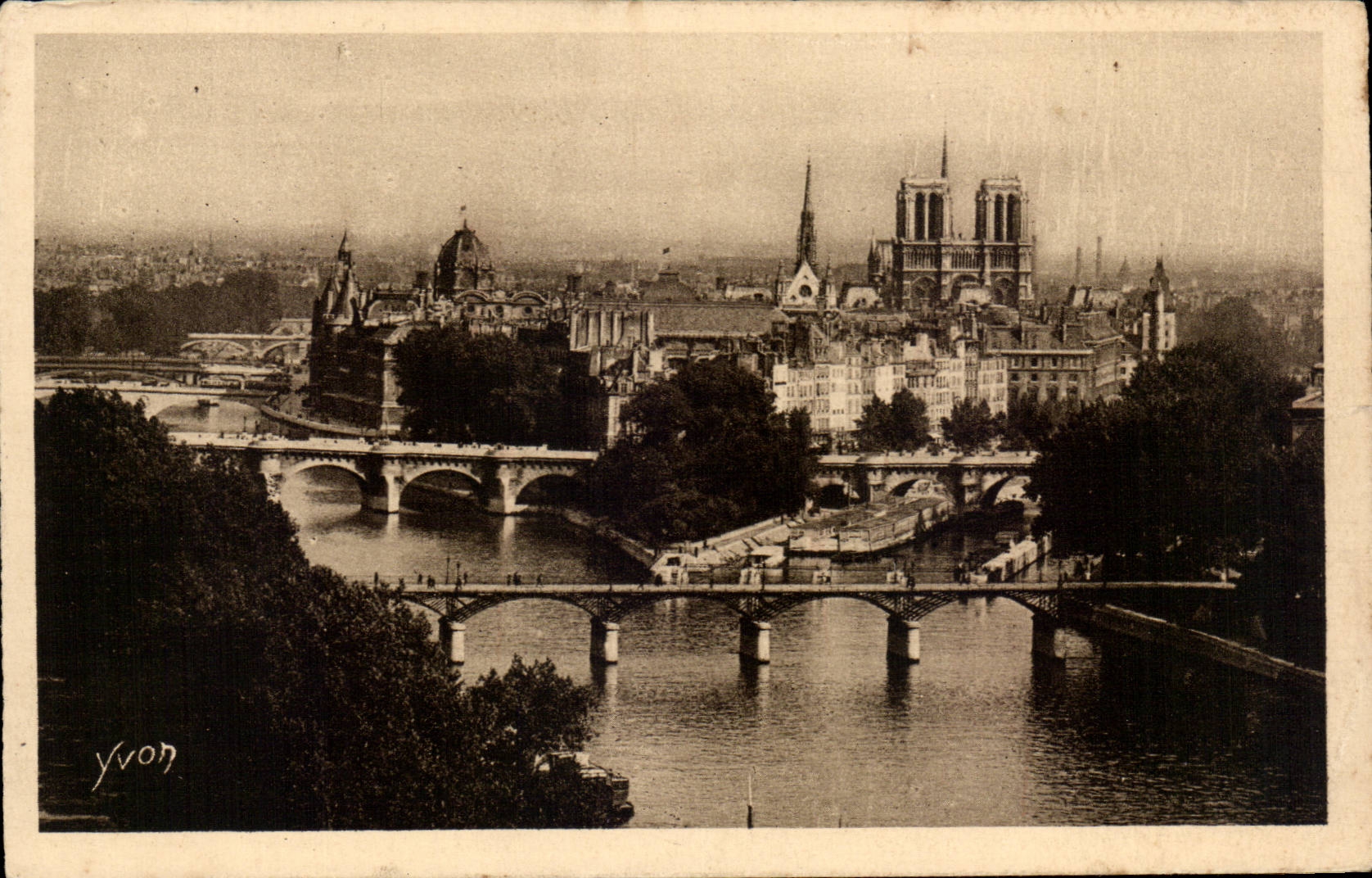 Paris - Vue Generale CPA 