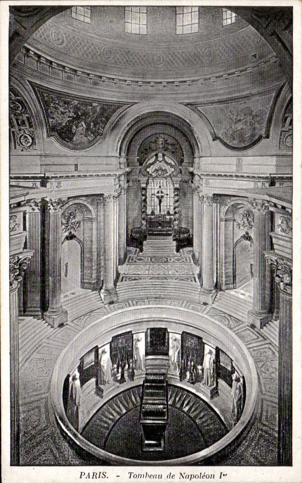 Paris - 7 - Tomb of Napoleon I CPA