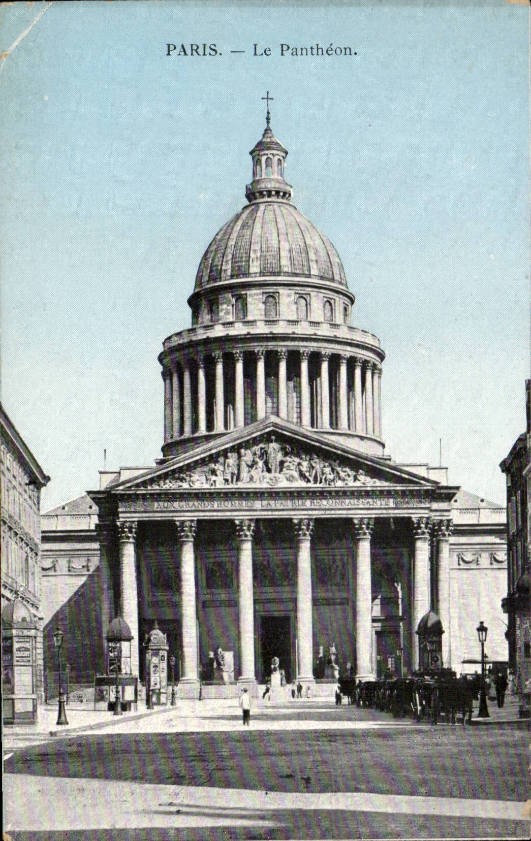 Paris - 5 - the Pantheon CPA