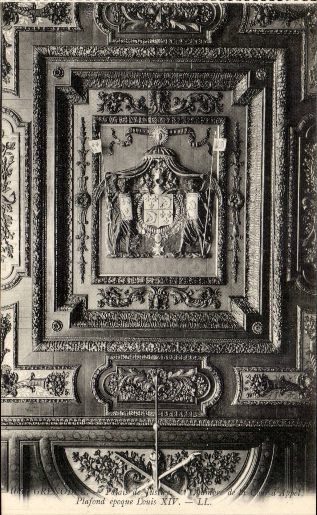 Grenoble - Decken-Zeit Louis XIV - CPA