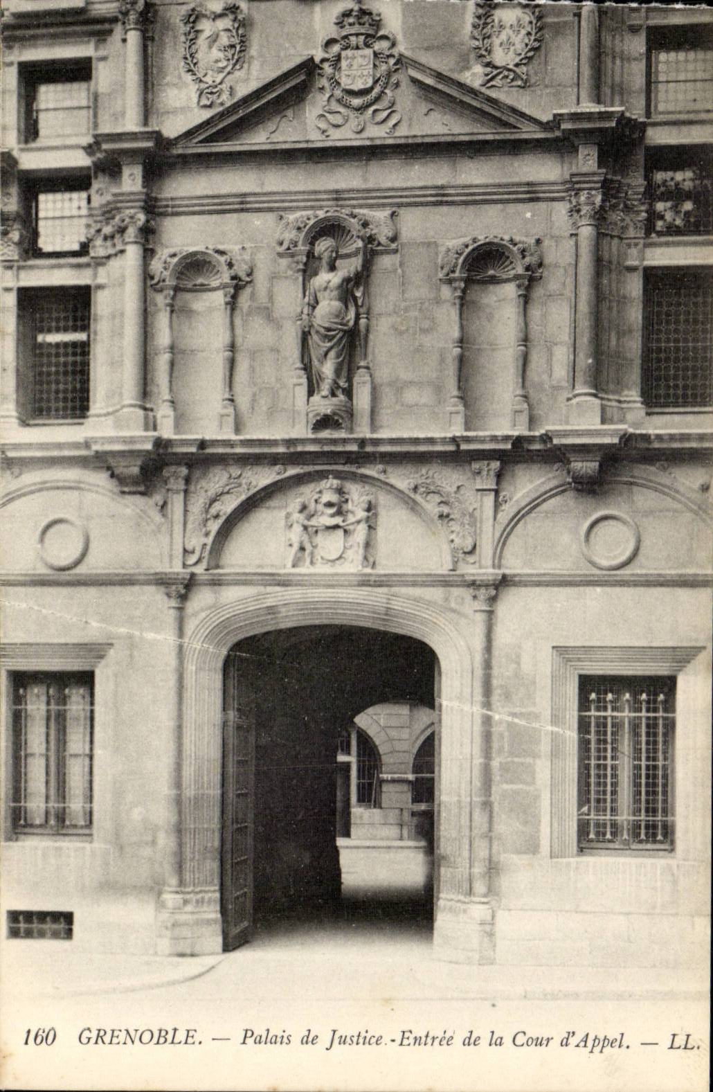 Grenoble - Gerichte - Eingang des Berufungsgerichts - CPA