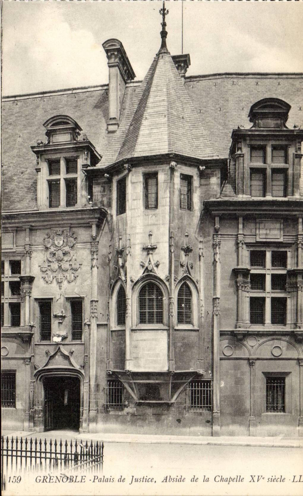 Grenoble - Gerichte - Apse der Wolbung - CPA