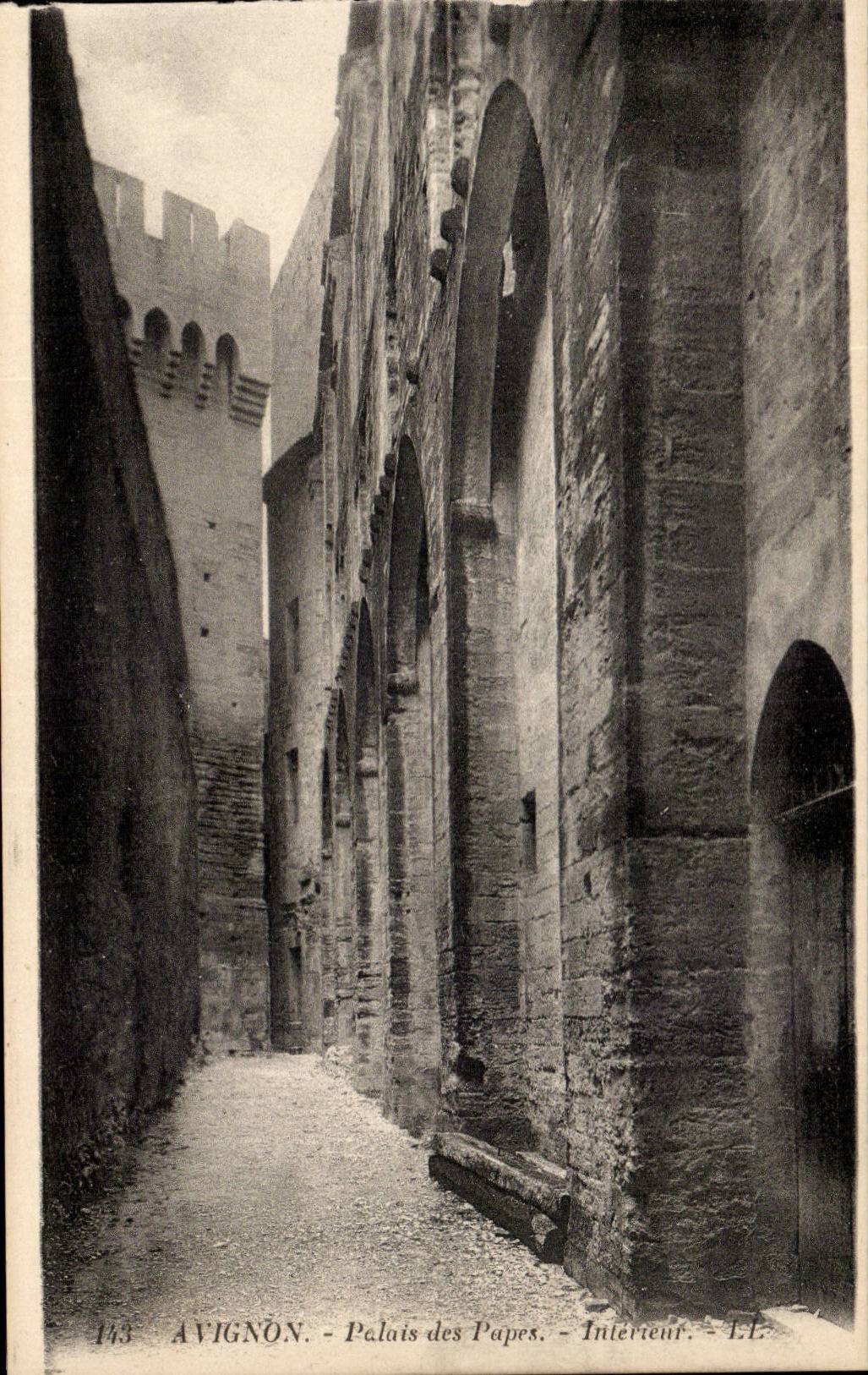 Avignon - Gaumen der Papste - Innenraum - CPA