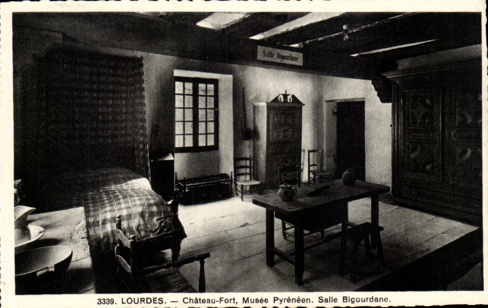 Lourdes - the Castle Fort - Pyrenean Museum - Bigourdane Room - CPA