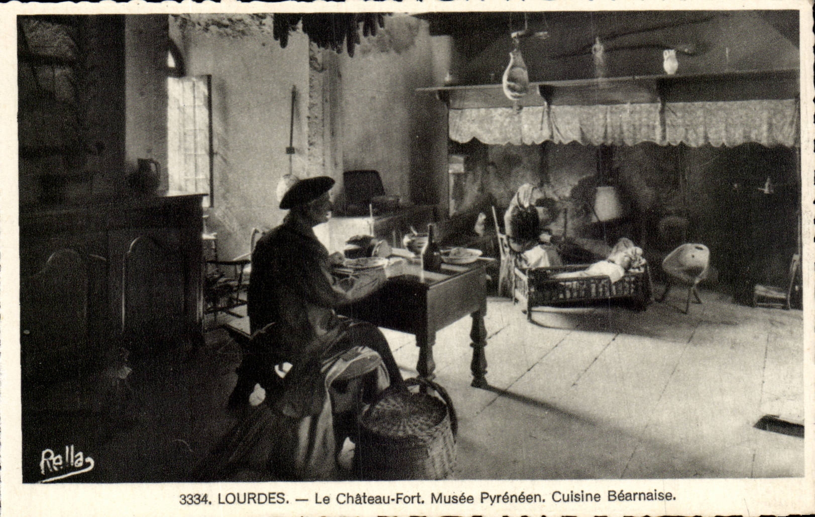 Lourdes - the Castle Fort - Pyrenean Museum - Kitchen Bearnaise sauce - CPA