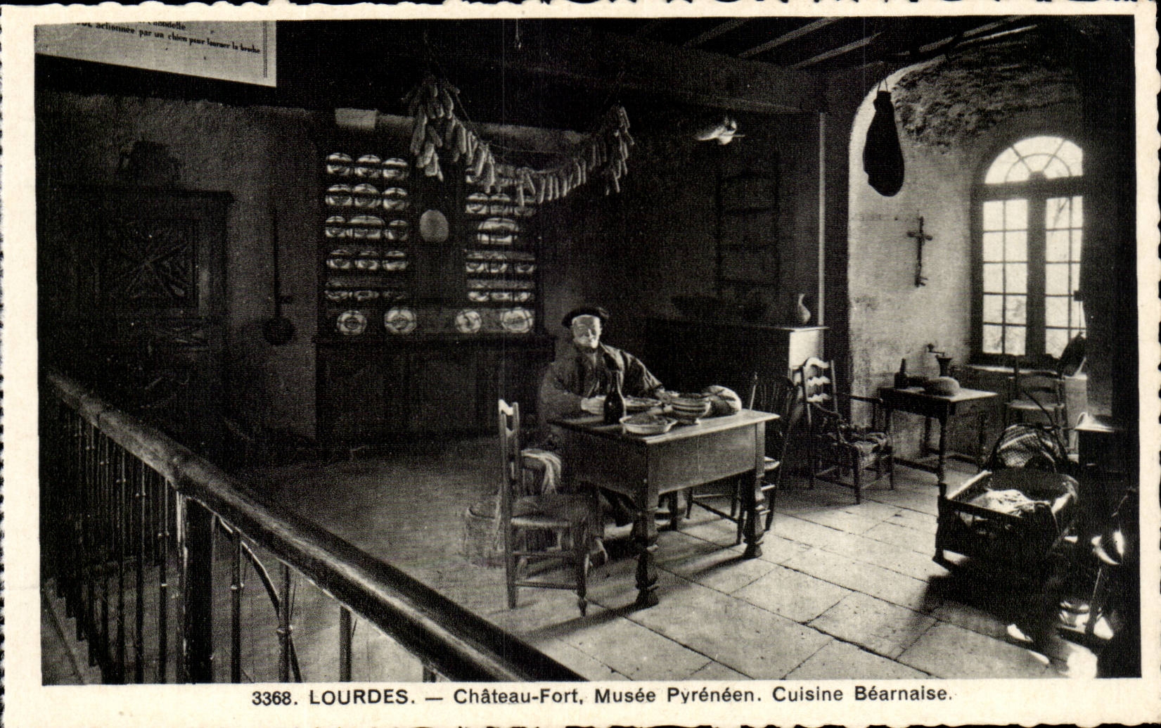 Lourdes - the Castle Fort - Pyrenean Museum - Kitchen Bearnaise sauce - CPA