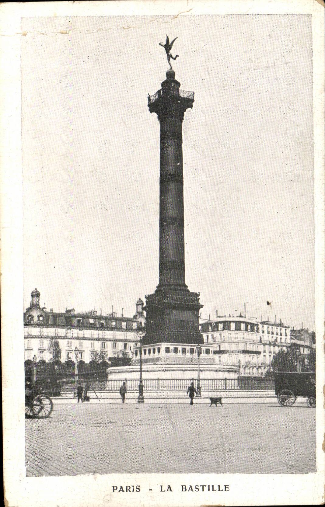 Paris - 11 - Ort der Bastille - CPA