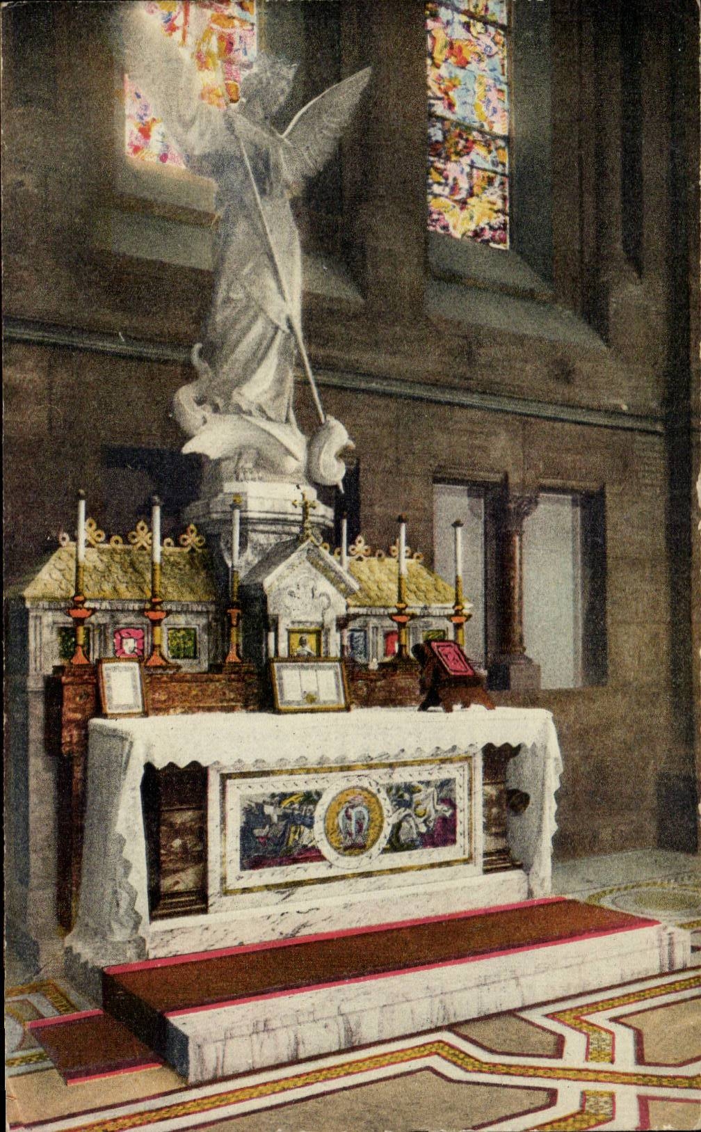 Paris - 18 - Basilique du Sacre Coeur de Montmartre - Chapelle Saint Michel - CPA