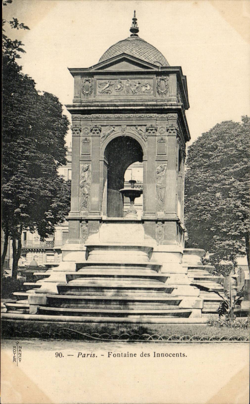 Paris - 1 - Fontaine des Innocents - CPA 