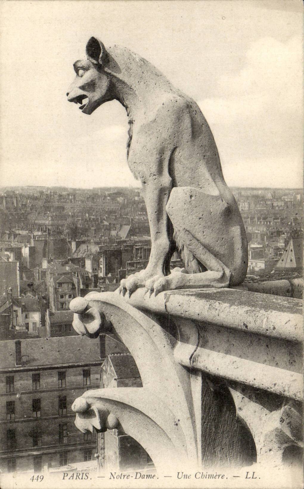 Paris - 4 - Chimere - CPA 