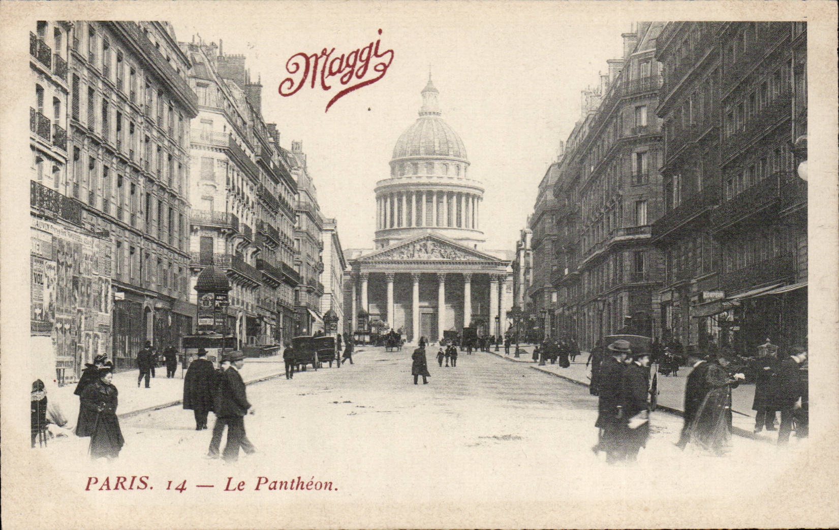 Paris - 5 - the Pantheon - CPA
