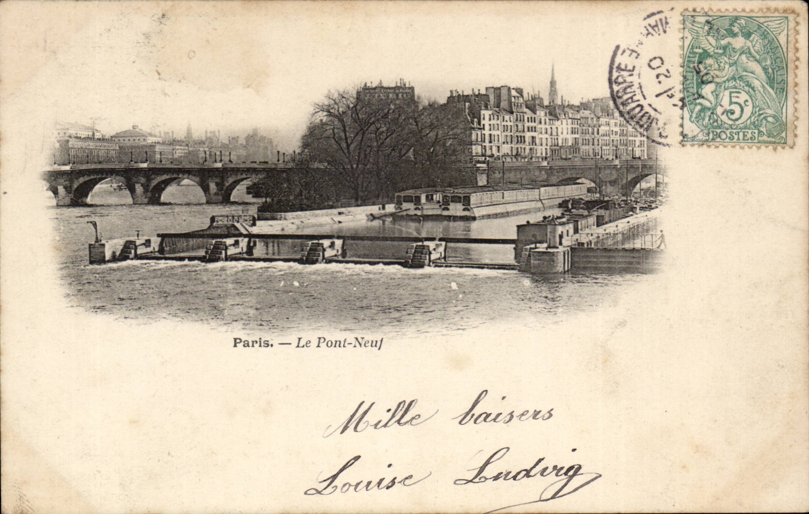 Paris - Le Pont Neuf - CPA 